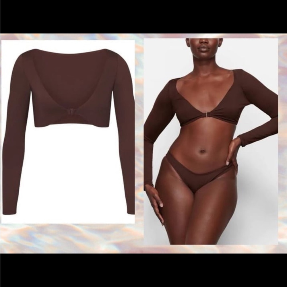 Skim swim shrug